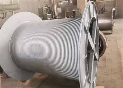 Wire Rope Lbs 500m Grooved Winch Drum Mining Winch Regular Arrangement