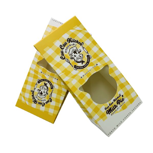 Custom Printed Gift Packaging Box with Window | Paper Treat Boxes for Cookies, Candy, Pastries & Small Gifts