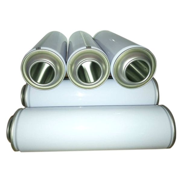 Empty Metal Aerosol Tin Cans Customizable Logo for Air Freshener Offset Printing Nozzle Spray