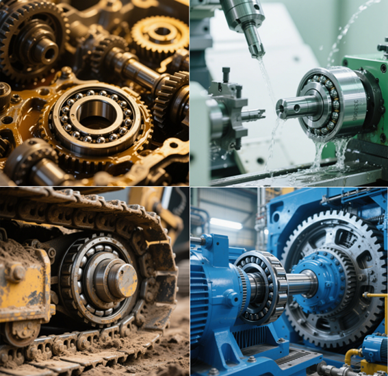 DOYE IKO Tapered Roller Bearing 30305 For Excavators Wind Power / Construction Machinery