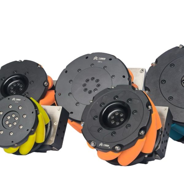 400kg - 2000kg Industrial Mecanum Wheels OEM Omni Wheel Connected Hub Roller Shaft