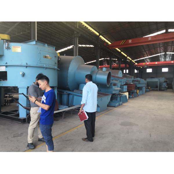 380V - 440V Clay Sand Production Line , Metal Moulding Sand Muller Machine