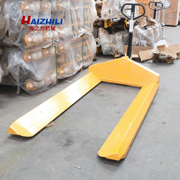 Hydraulic Manual Pallet Jack , Warehouse Pallet Truck 2500kg Loading Capacity