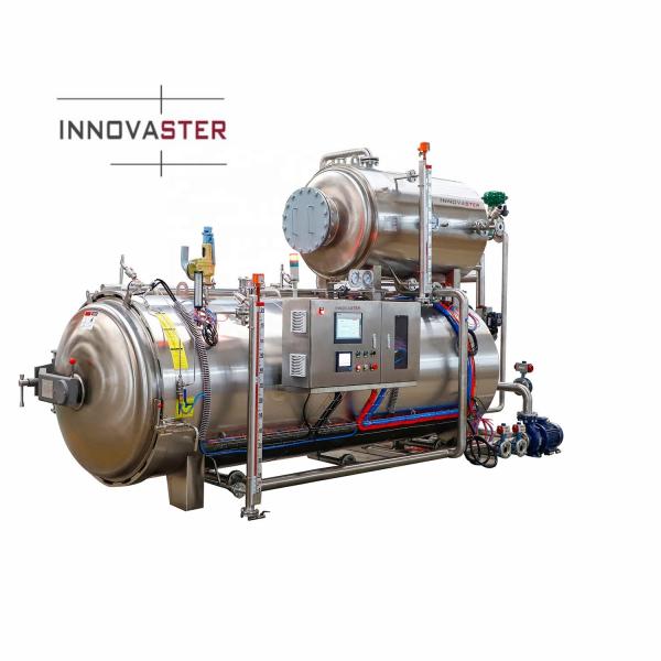Structure Cylindrical Pressure Vessel Automatic Steam Pressure Cooker Food Sterilizer Autoclave Machines