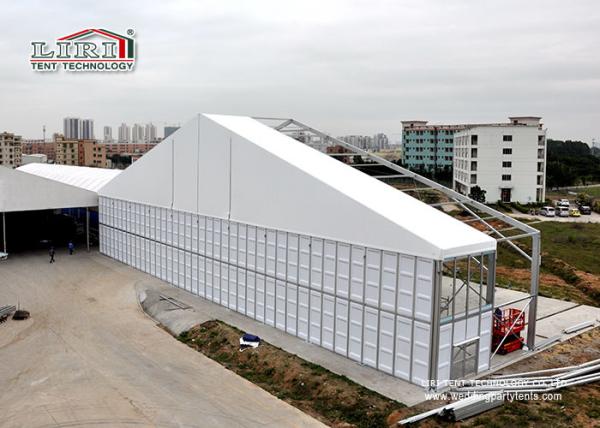 Wedding / Party Aluminum Frame Event With Glass ABS Walls , 50m Width