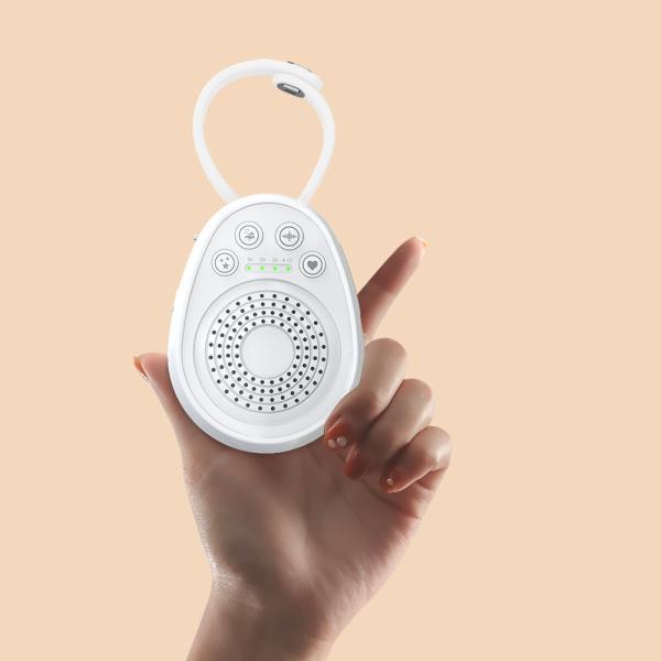 Portable White Noise Sound Machine 1000mA Rechargeable Lithum Battery 72*38 mm for Noise Blocking