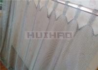 0.8x7mm aço inoxidável cadeia de correio retalho cortinas tipo soldado para divisores de sala