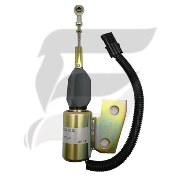 соленоид стопа топлива двигателя 3991168 24V для экскаватора Hyundai R130