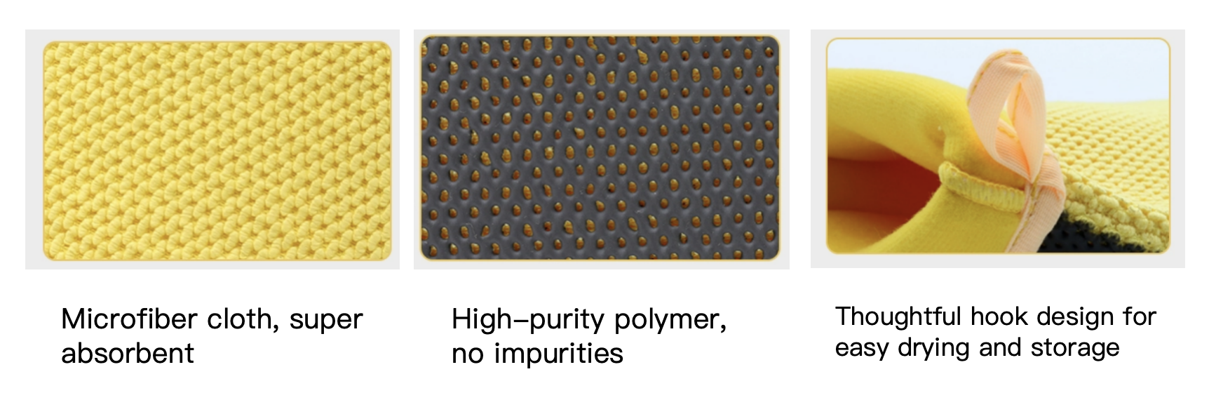 Car Detailing Rectangular Synthetic Clay Mitt Paint Decontamination Tool