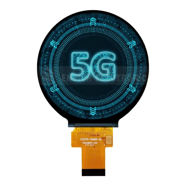 2.76 Inch Circular TFT LCD Display 480x480 Resolution MIPI IC ST7701