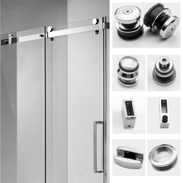 Sliding Glass Shower Door Hardware for 8-12mm Thickness Contemporary and Elegant