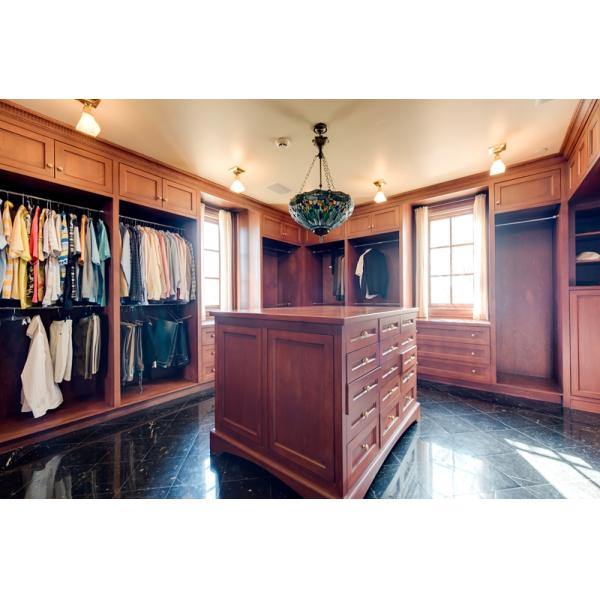 Adjustable Bedroom Furniture Wooden Wardrobe with Shaker Style from Modular YALIG