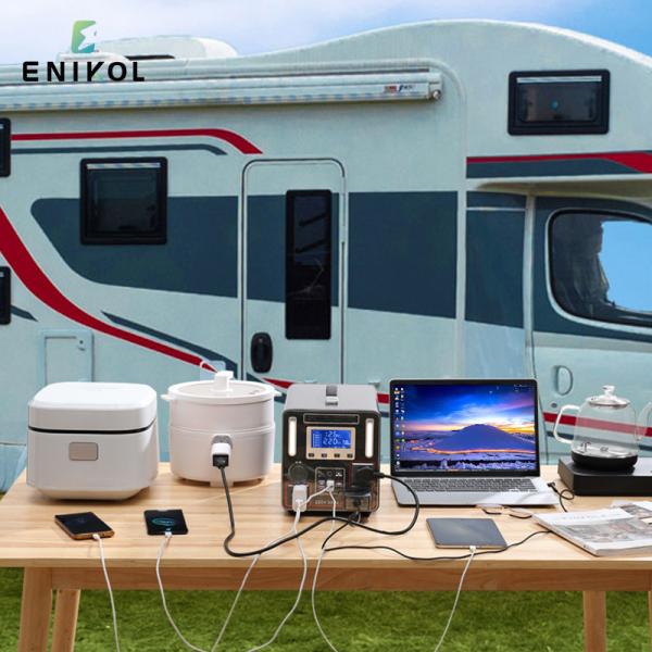 Outdoor LiFePO4 Portable Power Station Generator 110V 220V 1200W 120ah