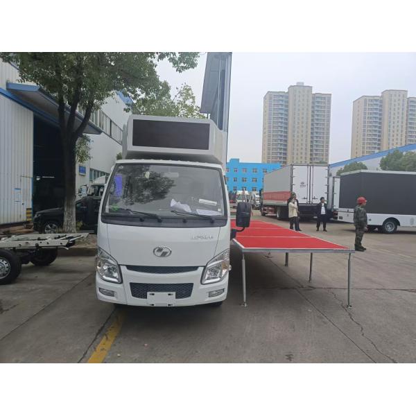 New Advertisement Truck With LED Screen Euro 6 115hp Billboard Advertising Truck