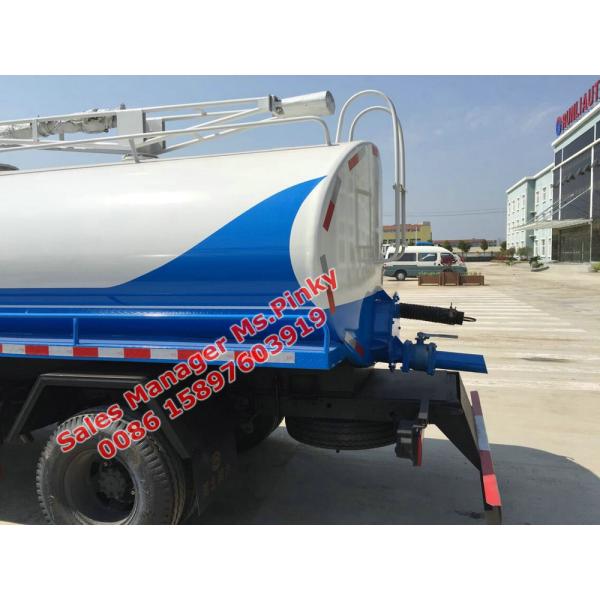 6000Liters Fecal Suction Tanker Truck Vacuum Suction Truck Euro 3 Certificate