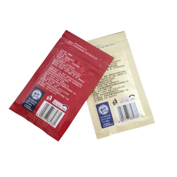 Customized Packaging for seasoning and food resealable food bags food white seasoning packaging stand up bags