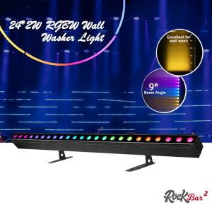 洗濯ライト IP20 DMX512 アドバンスト スマート ミュージック ソリューション 24*2W RGBW LED ライト 線形バー ウォール ウォール ウ