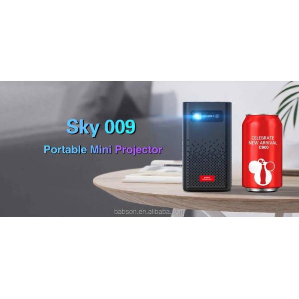 Android Smart Mini Portable Projector DLP LED Full HD 1080P 4K 3D Video Projecteur for Home Outdoor 2K Resolution Bag Accessory