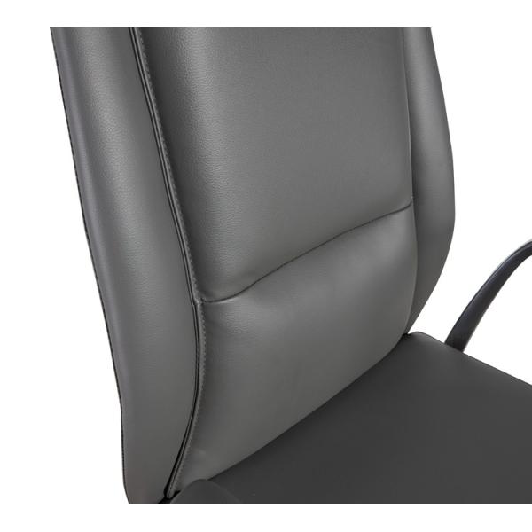 Synthetic Leather Executive Swivel Chair Executive Conference Chairs BIFMA 26in