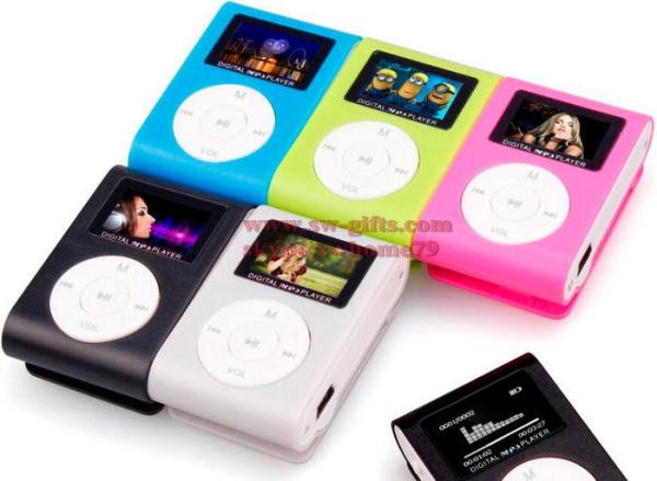 2019 MP3 Player USB Clip Mini LCD Screen Support 32GB Micro SD TF Card