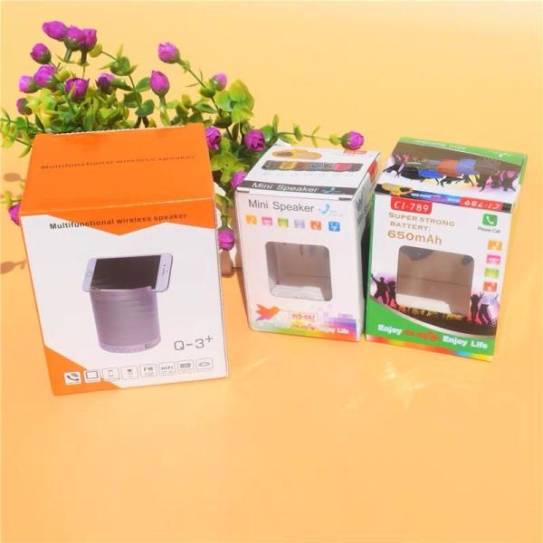 Custom Printed Speaker Packaging Box With Protective Foam Insert Eco-Friendly