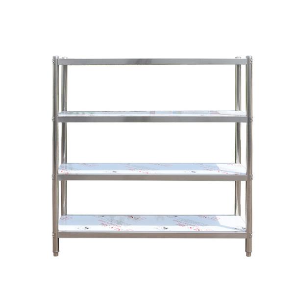 Industrial Heavy Duty Stainless Steel Storage Shelves , 5 Feet Long Open Metal Shelving