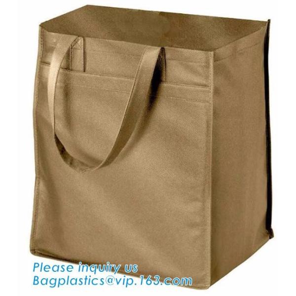 Сублимация нового дизайна изготовленная на заказ печатая сумки Rpet не сплетенные, на открытом воздухе портативную не-сплетенную изолированную сумку покупок не сплетенную