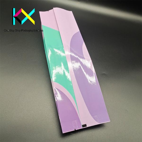 Low Moq Tea Packaging Bags Side Gusset Custom Tea Pouches With Good Barrier