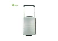 ABS largo duramente Shell Suitcase das rodas grandes do trole