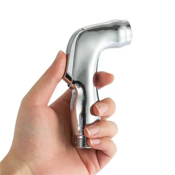 Aço inoxidável Bidet empurrar cabeça de chuveiro para a sustentabilidade enxaguar banheiro banho chuveiro mão