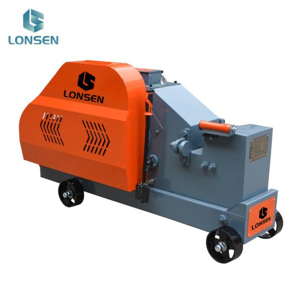 Cutting Steel Rod with GQ50 Bar Cutting Machine Iron Rebar Cutter Machine and Manual Controller