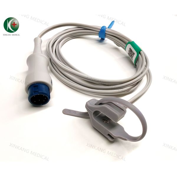 Sensor Spo2 médical jetable 8 broches compatible MP20/30/40