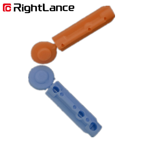 0.37mm 28 Gauge Round Blood Lancet Medical Finger Pricker For Blood Test