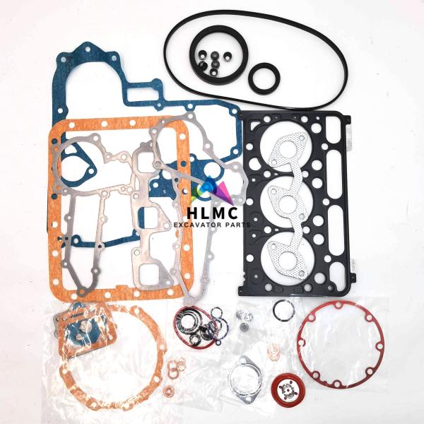 1G971-99366 Kubota Engine 3D87 D1703 Construction Machinery Parts Head Gasket Complete Kit