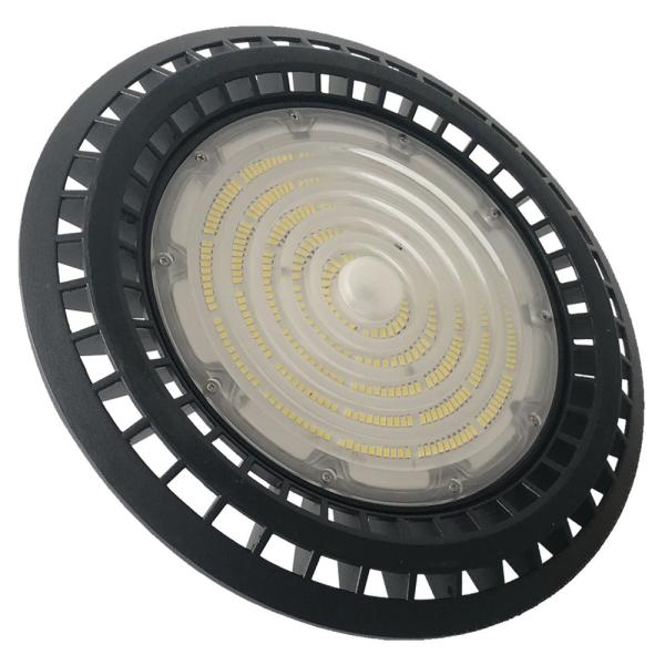 100w ufo led industrial high bay lighting fixture 100-277V die-casting aluminum alloy round warehouse lamp