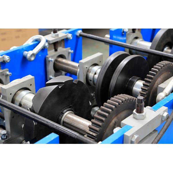 C Channel Steel Roll Forming Machine , C Shaped Purlins Forming Machine