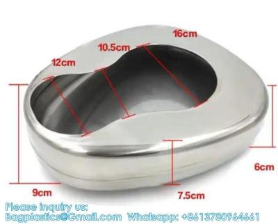 Bedpan Perfection Type Hollow Wares Bed Pan Perfection Type With Lid/ Hospital Bedpan Perfection Stainless Steel