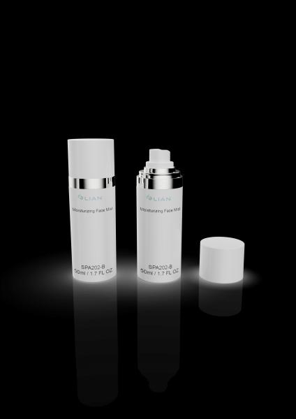 Moisturizing Face Mist Plastic Airless Pump Bottle 50ml 75ml  100ml 120ml 150ml