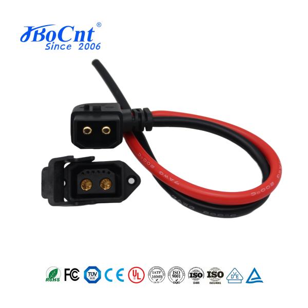 Conector de energía de batería de litio de alta corriente de 60A para vehículos eléctricos 2+6P