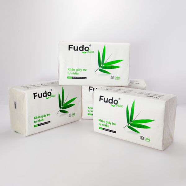 Factory customized practical 2ply bamboo pulp soft rectangular facial tissue