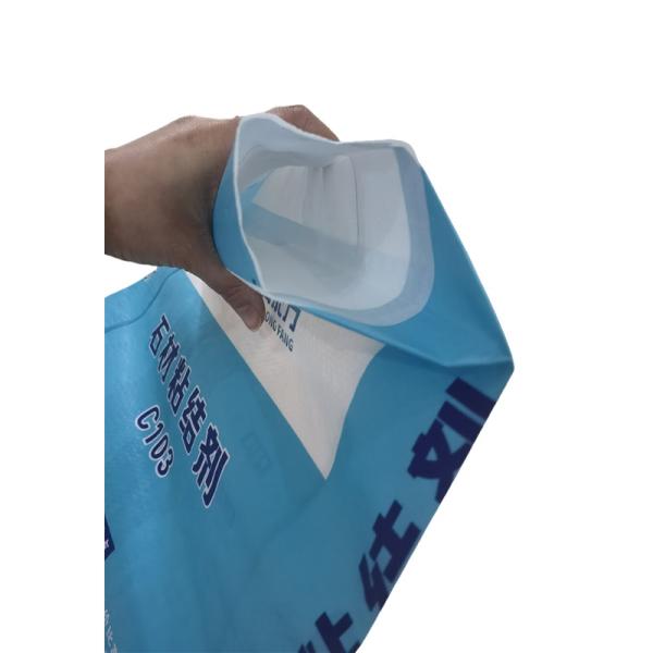 Colorful BOPP Printing PP Woven Valve Bag with 20kg 25kg Capacity for Cement and Dry Mix Glue