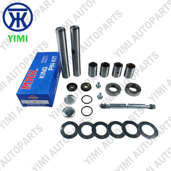 High-Strength Alloy Steel King Pin Kit KP-233 MI-10 Heat-Treated OEM Standard for ISUZU NKR NPR 4JB1