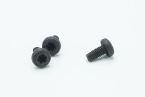 Peso 4.25g material preto de Pan Head Screw SS302 do soquete de Hexalobular