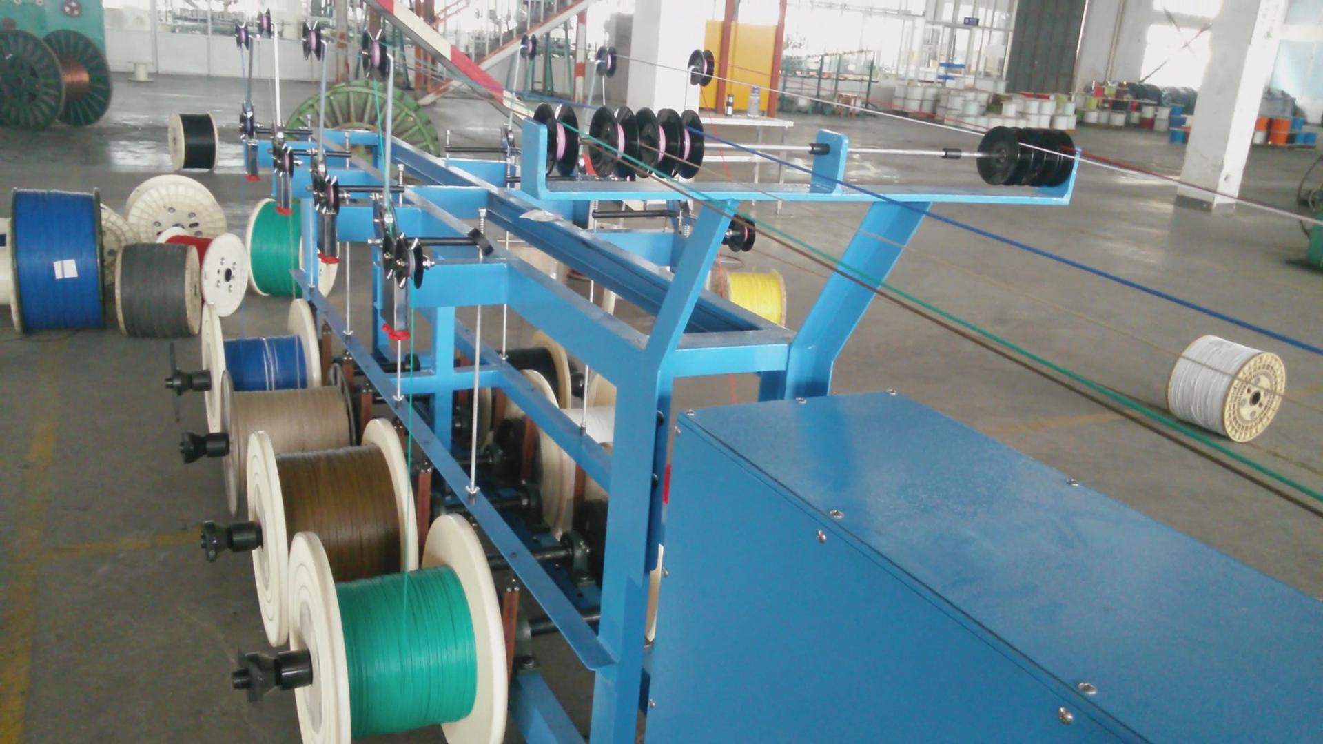 Copper Wire Bunching Machine High Speed Twister Automatic Stranding Equipment