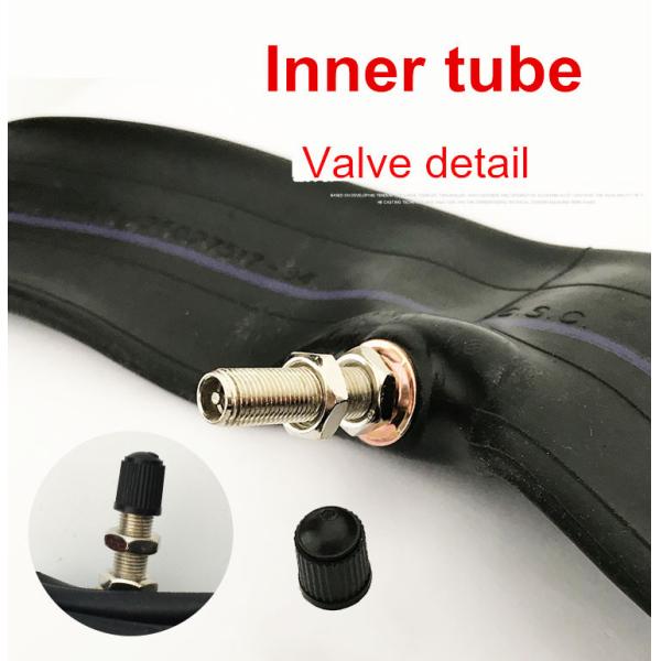 Motorcycle Inner Tubes with 500% Elongation All Sizes Natural Rubber or Butyl Rubber