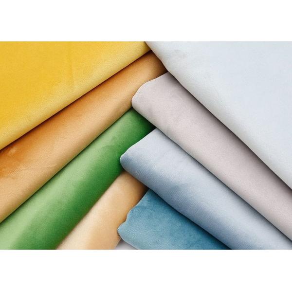 Равнина ткани драпирования 75D бархата софы простирания покрасила