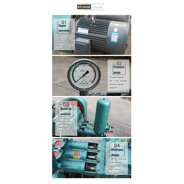 Electric Power Type Hydraulic Motor Driven Piston Mud Pump for Oilfield Construction