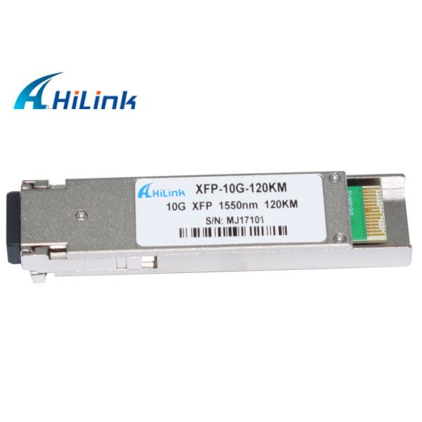 10G XFP 1550NM 120KM LC XFP Transceiver 10 Gigabit Fiber Transceiver Hot Pluggable