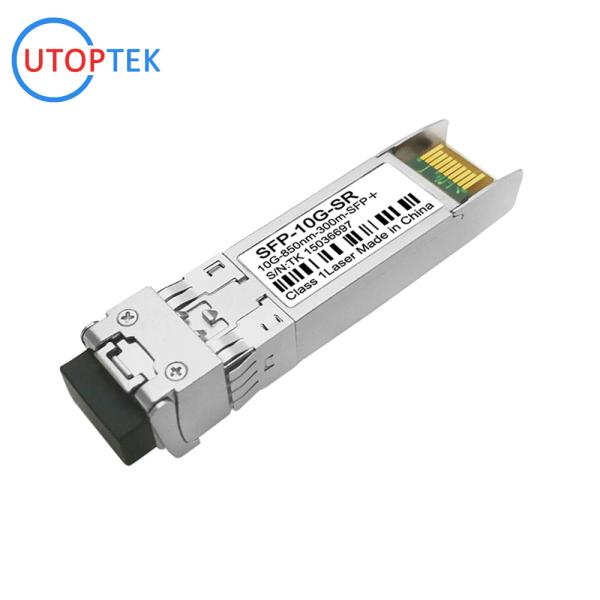 SFP-10G-SR optical Transceiver 10G SFP+ SR MM LC 850nm 300m compatible with Cisco/Huawei/HPE/Aruba/Juniper/Mikrotik