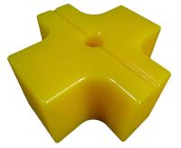 Résistance chimique tampon polyuréthane pour marteaux hydrauliques 95 A dureté
